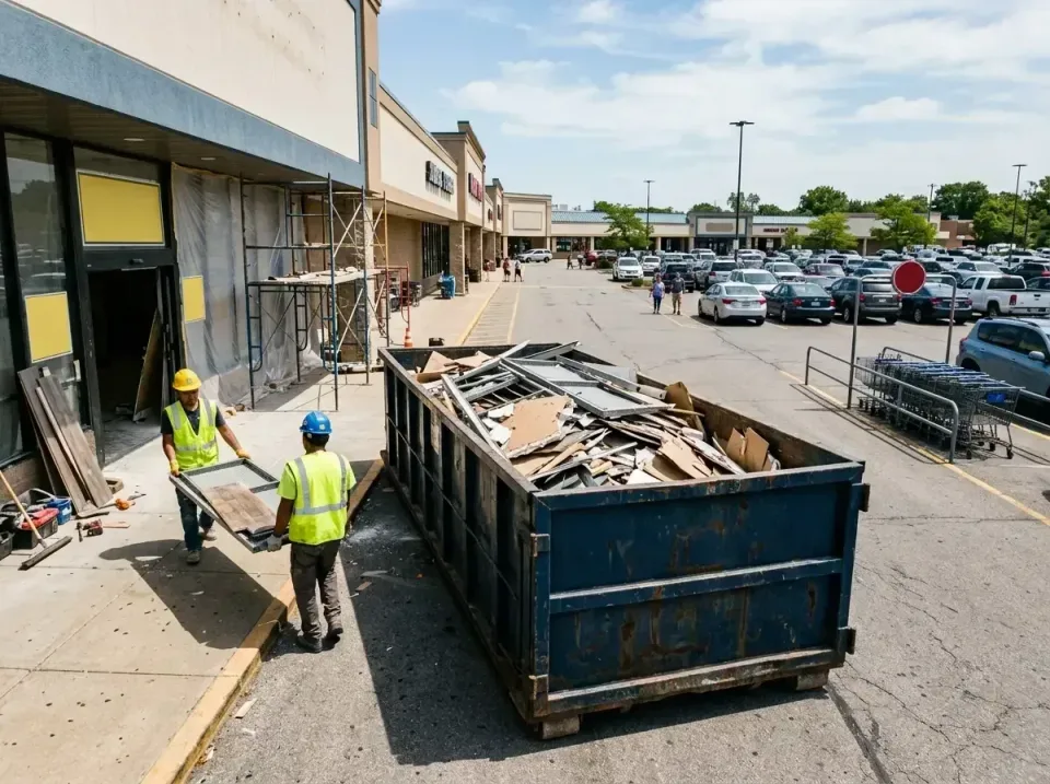 retail-store-renovation-debris-003 — frequently asked questions, Roll-off Dumpster Rentals in High Ridge, MO